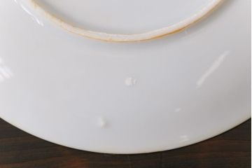 和製アンティーク　大正昭和初期　日本趣味の絵柄が魅力的なカップ&ソーサー2客セット