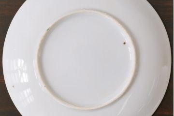 和製アンティーク　大正昭和初期　日本趣味の絵柄が魅力的なカップ&ソーサー2客セット(2)