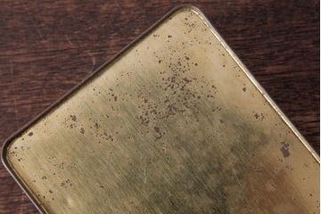 アンティーク雑貨　和製アンティーク　戦前　レトロな雰囲気あふれる資生堂の石鹸缶(収納箱、小物入れ)