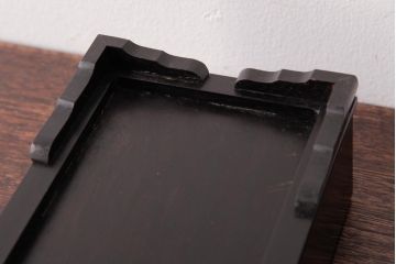 アンティーク雑貨　和製アンティーク　明治大正期　上品な絵柄が趣きある小物収納箱(文箱、木箱)