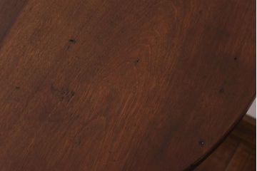 アンティーク家具　昭和中期　カバ材　大正ロマンの雰囲気漂うコーヒーテーブル(サイドテーブル)