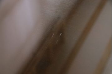 ビンテージ　松本民芸家具　面取りデザインがおしゃれなガラス天板付きセンターテーブル(ローテーブル、座卓)