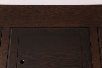 アンティーク雑貨　最高級品　特大!　鉄刀木(タガヤサン)無垢材を贅沢に使用した関西長火鉢のローテーブル(長火鉢、囲炉裏、座卓、リビングテーブル)