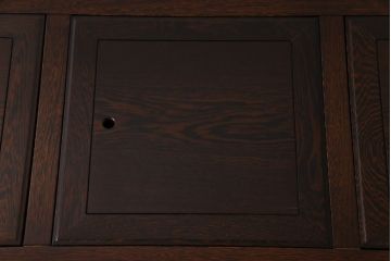 アンティーク雑貨　最高級品　特大!　鉄刀木(タガヤサン)無垢材を贅沢に使用した関西長火鉢のローテーブル(長火鉢、囲炉裏、座卓、リビングテーブル)