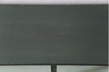 ペイント家具　5段　個性的なバイカラーがおしゃれな薄型オープンラック(飾り棚、収納棚)