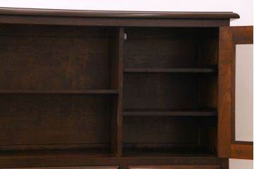 中古　松本民芸家具　C-�U型　スタイリッシュなサイドボード(リビングボード、キャビネット)(定価約60万5千円)