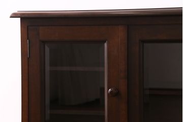 中古　松本民芸家具　C-�U型　スタイリッシュなサイドボード(リビングボード、キャビネット)(定価約60万5千円)