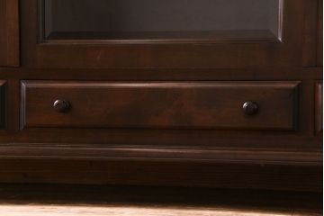 中古　松本民芸家具　C-�U型　スタイリッシュなサイドボード(リビングボード、キャビネット)(定価約60万5千円)