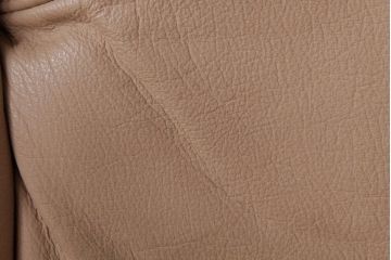 中古　富士ファニチア(FUJI FUNITURE)　キャスター付き　個性的なフレームが目を引くオリジナル座面のダイニングチェア(アームチェア)(3)