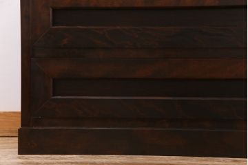 ビンテージ　松本民芸家具　#311型　衣装盆付き!　すっきりとした印象の和タンス(衣装箪笥、チェスト、高山デザイン、着物箪笥)(1)