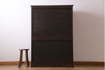 ビンテージ　松本民芸家具　#311型　衣装盆付き!　すっきりとした印象の和タンス(衣装箪笥、チェスト、高山デザイン、着物箪笥)(1)