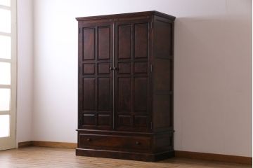 中古　神居民芸　和モダンな雰囲気漂うワードローブ(洋服タンス、引き出し)