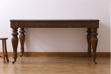 中古　DREXEL HERITAGE(ドレクセルヘリテイジ)　Covington Park Collection　デスク(テーブル、机、在宅ワーク、在宅用)(定価約90万円)