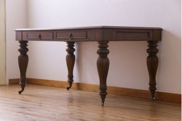 中古　DREXEL HERITAGE(ドレクセルヘリテイジ)　Covington Park Collection　デスク(テーブル、机、在宅ワーク、在宅用)(定価約90万円)