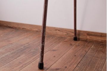 ヴィンテージ家具　イギリスビンテージ　素朴で懐かしさのあるスクールチェア(ワークチェア)(3)