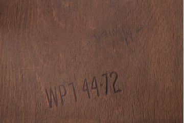 ヴィンテージ家具　イギリスビンテージ　素朴で懐かしさのあるスクールチェア(ワークチェア)(3)