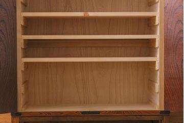 中古　岩谷堂箪笥　唐獅子　リメイク　伝統美あふれる荘厳な佇まいの箪笥サイドボード(和タンス、チェスト、整理箪笥)