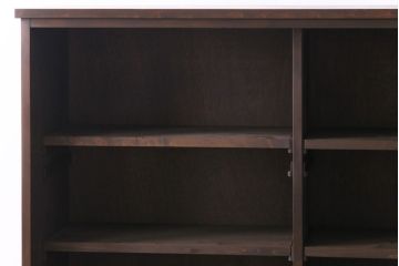 ラフジュ工房オリジナル　アンティーク建具を利用した大正ロマン香る収納棚(キャビネット、戸棚)(1)