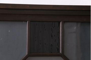 ラフジュ工房オリジナル　アンティーク建具を利用した大正ロマン香る収納棚(キャビネット、戸棚)(1)