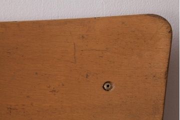 ヴィンテージ家具　イギリスビンテージ　シンプルな作りが取り入れやすいスクールチェア(ワークチェア)