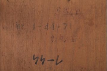 ヴィンテージ家具　イギリスビンテージ　シンプルな作りが取り入れやすいスクールチェア(ワークチェア)