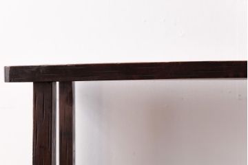 アンティーク雑貨　ビンテージ　伝統工芸　軽井沢彫り　牡丹　伝統の技が光るサイドテーブル(花台、飾り台)