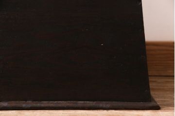 アンティーク雑貨　和製アンティーク　松材　柔らかな風合いが魅力の古い踏み台(飾り台、花台)