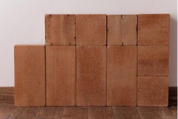 アンティーク雑貨　昭和レトロ　大きな積み木セット【マルチ/15ヶ組】(飾り台、花台、ディスプレイ雑貨)