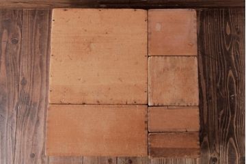 アンティーク雑貨　昭和レトロ　大きな積み木セット【マルチ/11ヶ組】(飾り台、花台、ディスプレイ雑貨)