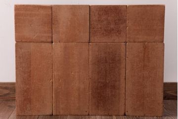 アンティーク雑貨　昭和レトロ　大きな積み木セット【四角形/11ヶ組】(飾り台、花台、ディスプレイ雑貨)