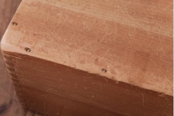 アンティーク雑貨　昭和レトロ　大きな積み木セット【四角形/11ヶ組】(飾り台、花台、ディスプレイ雑貨)