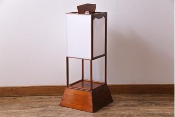アンティーク雑貨　和製アンティーク　品のある和の風情が感じられる行灯(照明、スタンド)