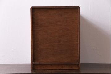 レトロ家具　昭和中期　レトロな佇まいが味わい深い小引き出し(小物収納)