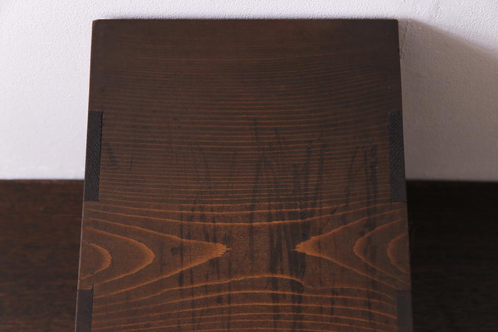 アンティーク雑貨　和製アンティーク　大正昭和初期　倹飩式扉のついた収納箱(収納棚)