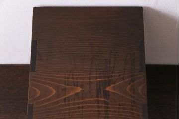 アンティーク雑貨　和製アンティーク　大正昭和初期　倹飩式扉のついた収納箱(収納棚)