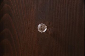 アンティーク雑貨　和製アンティーク　大正昭和初期　倹飩式扉のついた収納箱(収納棚)