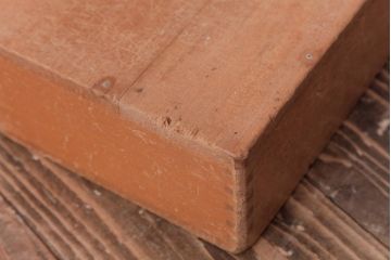 アンティーク雑貨　昭和レトロ　大きな積み木セット【四角形/10ヶ組】(飾り台、花台、ディスプレイ雑貨)