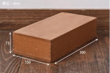 アンティーク雑貨　昭和レトロ　大きな積み木セット【四角形/10ヶ組】(飾り台、花台、ディスプレイ雑貨)