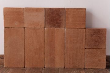 アンティーク雑貨　昭和レトロ　大きな積み木セット【マルチ/16ヶ組】(飾り台、花台、ディスプレイ雑貨)(1)