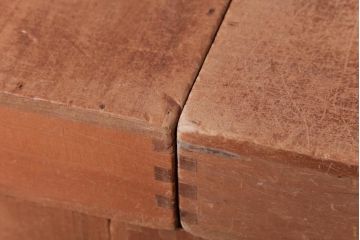 アンティーク雑貨　昭和レトロ　大きな積み木セット【マルチ/16ヶ組】(飾り台、花台、ディスプレイ雑貨)(1)