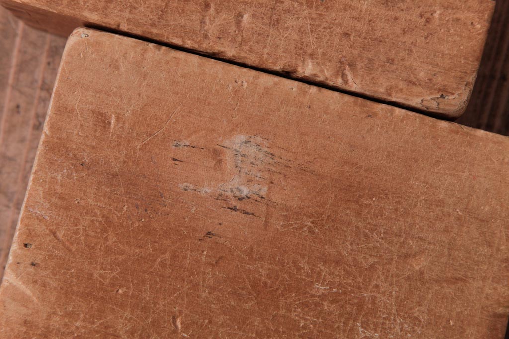 アンティーク雑貨　昭和レトロ　大きな積み木セット【マルチ/16ヶ組】(飾り台、花台、ディスプレイ雑貨)(1)