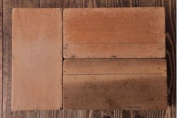 アンティーク雑貨　昭和レトロ　大きな積み木セット【マルチ/15ヶ組】(飾り台、花台、ディスプレイ雑貨)(1)