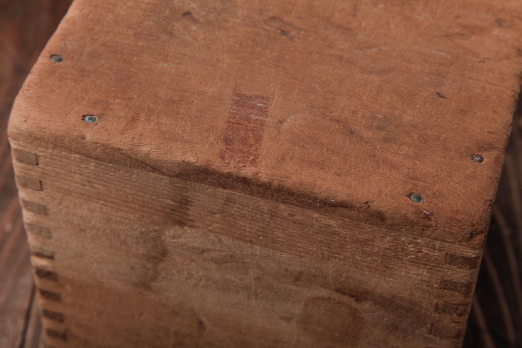 アンティーク雑貨　昭和レトロ　大きな積み木セット【マルチ/15ヶ組】(飾り台、花台、ディスプレイ雑貨)(1)