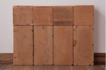 アンティーク雑貨　昭和レトロ　大きな積み木セット【マルチ/16ヶ組】(飾り台、花台、ディスプレイ雑貨)(2)