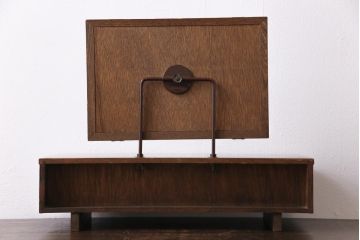 アンティーク雑貨　ビンテージ　レトロな雰囲気がお洒落なミニドレッサー(ミラー、小引き出し)