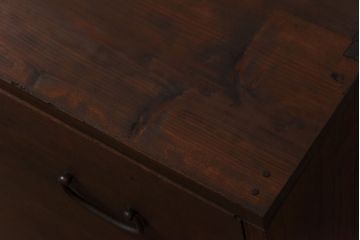 レトロ家具　昭和中期　桐材　レトロで素朴な箪笥ローチェスト(衣装箪笥、引き出し、桐箪笥、桐たんす)(1)