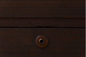 レトロ家具　昭和中期　桐材　レトロで素朴な箪笥ローチェスト(衣装箪笥、引き出し、桐箪笥、桐たんす)(1)