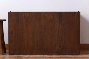 レトロ家具　昭和中期　桐材　レトロで素朴な箪笥ローチェスト(衣装箪笥、引き出し、桐箪笥、桐たんす)(1)