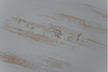 ペイント家具　パイン材　淡いペイントが愛らしいフランスアンティークのドロワー付きデスク(ワークデスク、在宅ワーク、在宅用、作業台、両袖机)