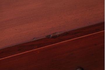 アンティーク家具　昭和初期　ヒノキ材　上品な雰囲気あふれる箪笥ローボード(チェスト、リビングボード、衣装箪笥)